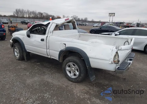 2001 Toyota Tacoma из США, поврежденный, VIN 5TEPM62N81Z723613
